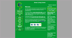 Desktop Screenshot of greenlivingcentre.org.uk